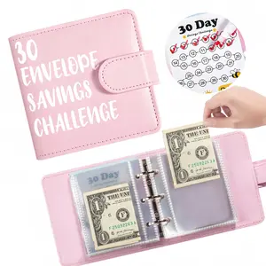 Mini 30-Day Budget Planner Notebook, $1000 Savings Challenge Binder, Financial Organization Tool for Personal Finance Management