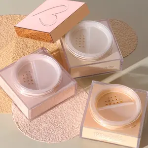 Beauty Creations BYE Filter Loose Setting Powder 4 Shades Matte Finish Cruelty-Free Paraben-Free Sulfate-Free Long-Wearing Blurs Fine Lines Improves Texture for All Skin Tones