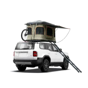 Naturnest Orion Mini – Compact Drop-Top Rooftop Tent for Solo Adventurers | Teardrop ABS Shell + Aluminum Frame | Lightweight & Wind-Proof | Includes FREE Annex Room outdoorfun