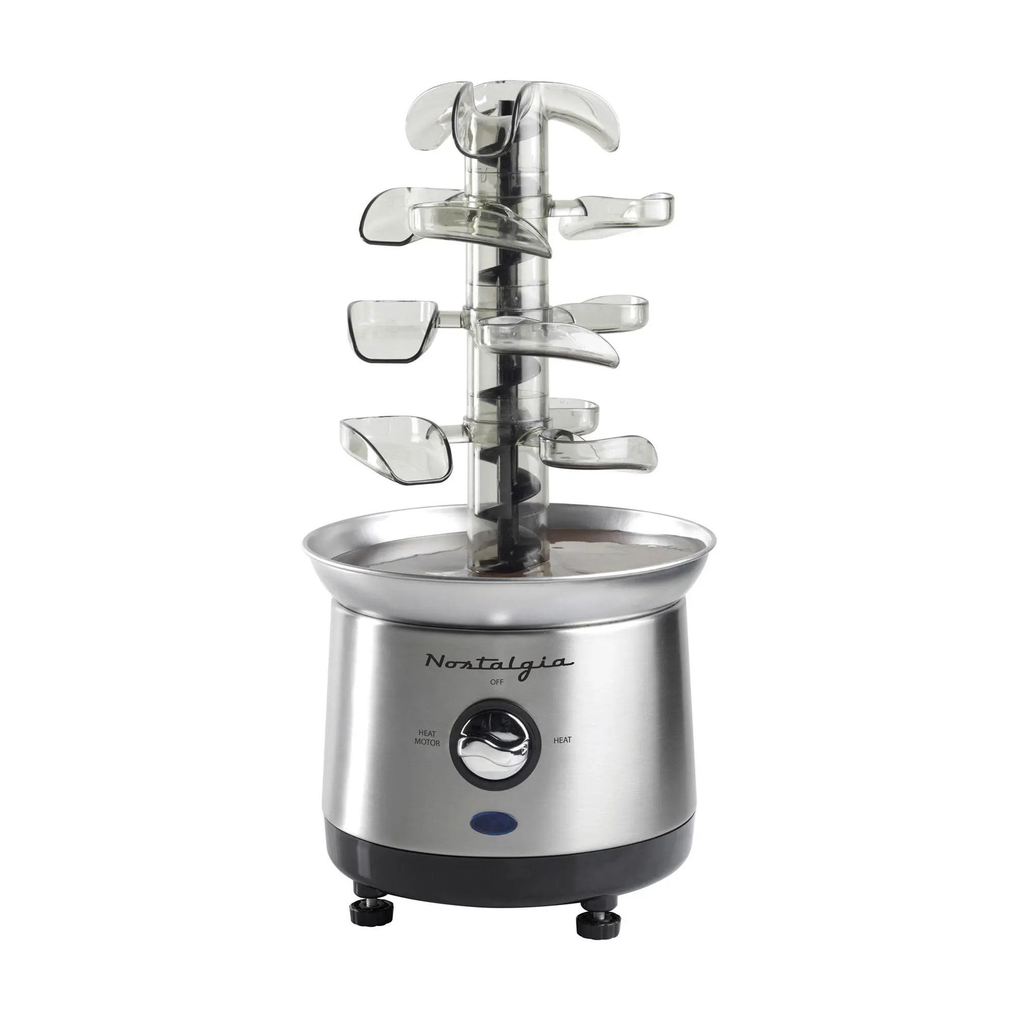 Nostalgia 2-Pound Stainless Steel Cascading Fon due Fountain