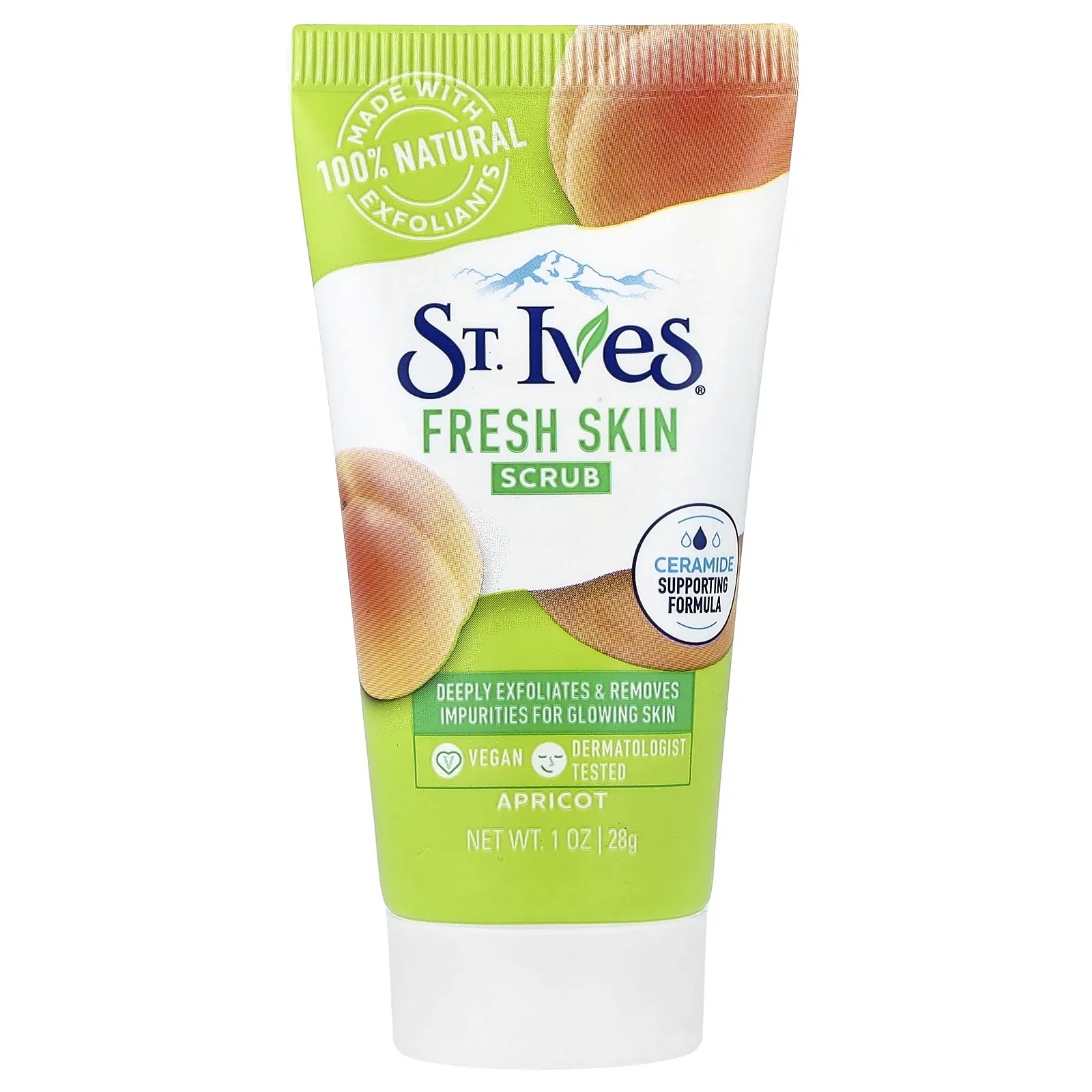 St. Ives Fresh Skin Scrub, Apricot, 1 oz (28 g) St. Ives Fresh Skin Scrub, Apricot, 1 oz (28 g)