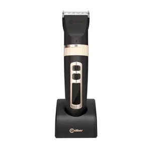 Caliber .380 Detachable/Adjustable Professional Clipper, Gold/Black Smooth Comfort hair clipper professional men Brush Lightweight