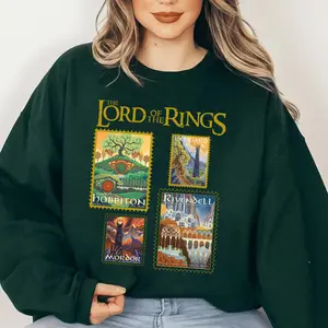 LOTR Stamp Sweatshirt, LOT Ring Sweatshirt, Lord of Rings Shirt, Womenswear Menswear