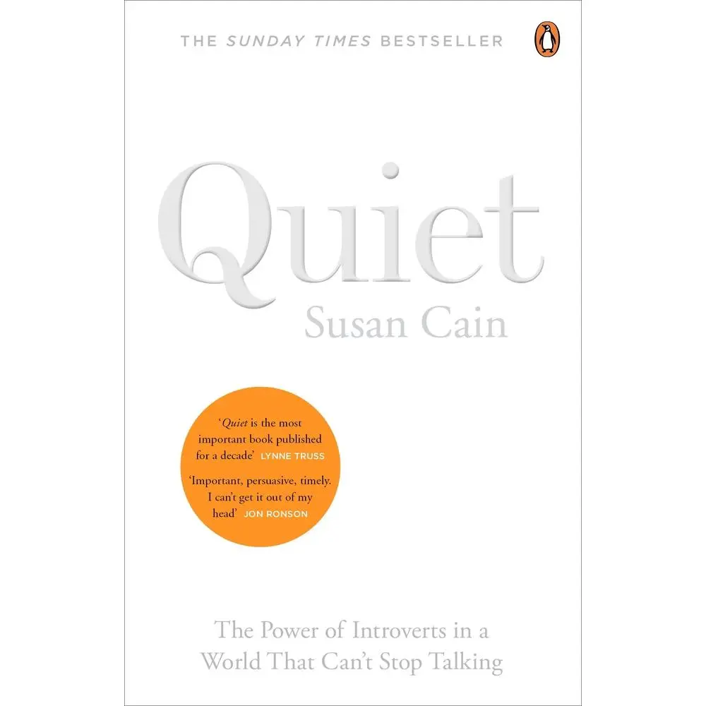 USED Book - Quiet: The Power of Introverts in a World That Can't Stop Talking by Susan Cain (Paperback, English) - Self-Improvement Humanities & Social Sciences Book with Reader's Guide, Extra Libris Material, Bonus Content