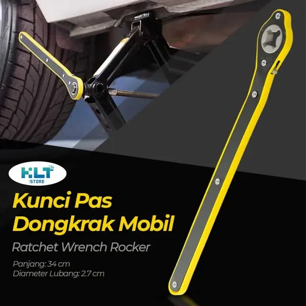 Kunci praktis untuk mendongkrak mobil