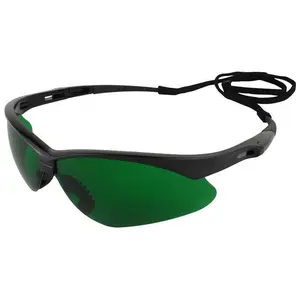 KleenGuard Nemesis Safety Glasses with Shade 3 Lens, Sporty Safety Gear with Rubber Frame, Ideal for Soldering, Backed by Manufacturer Warranty