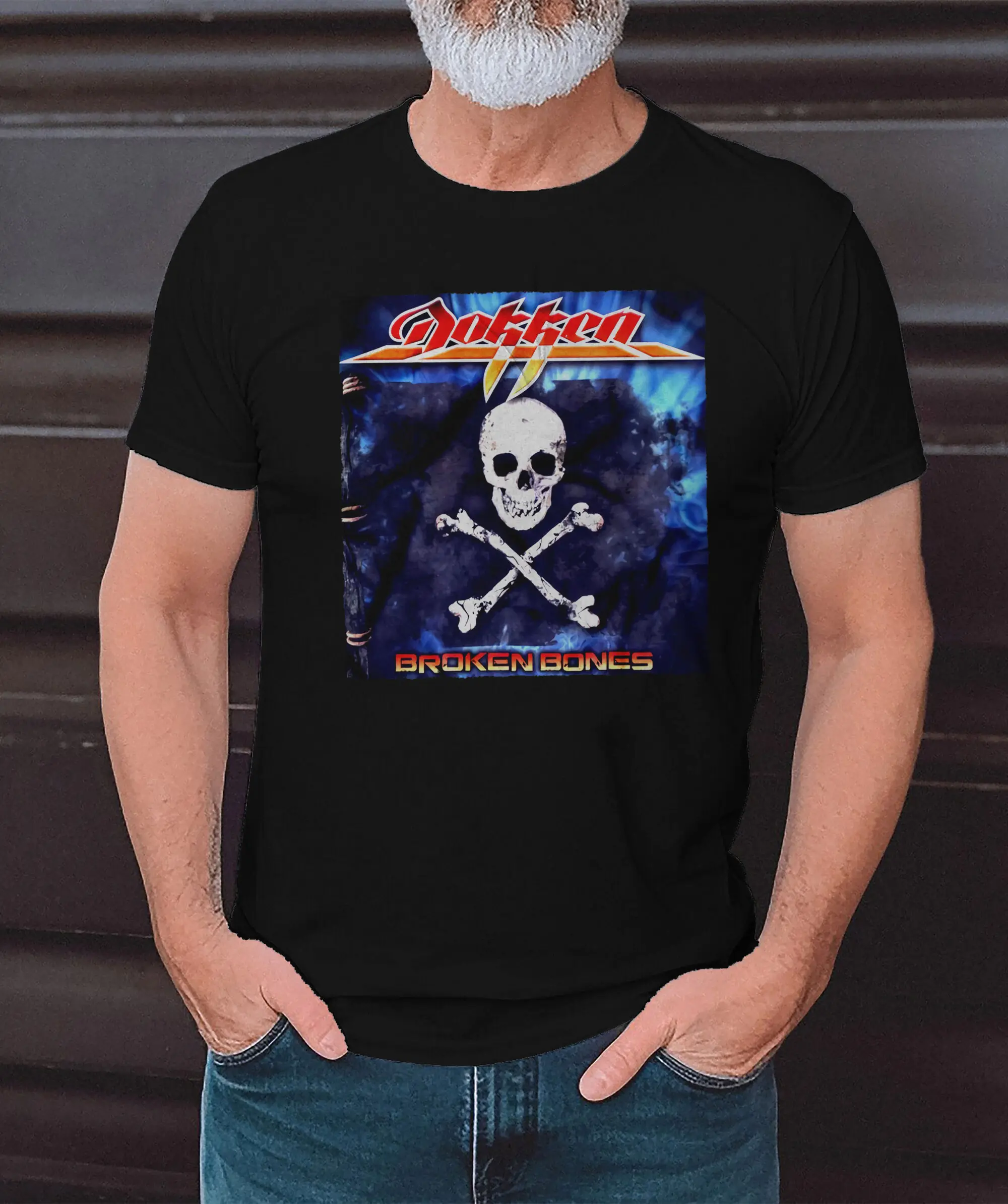 Dokken Broken Bones Don Dokken George Lynch Mick Brown Rock Classic T-Shirt S-5XL