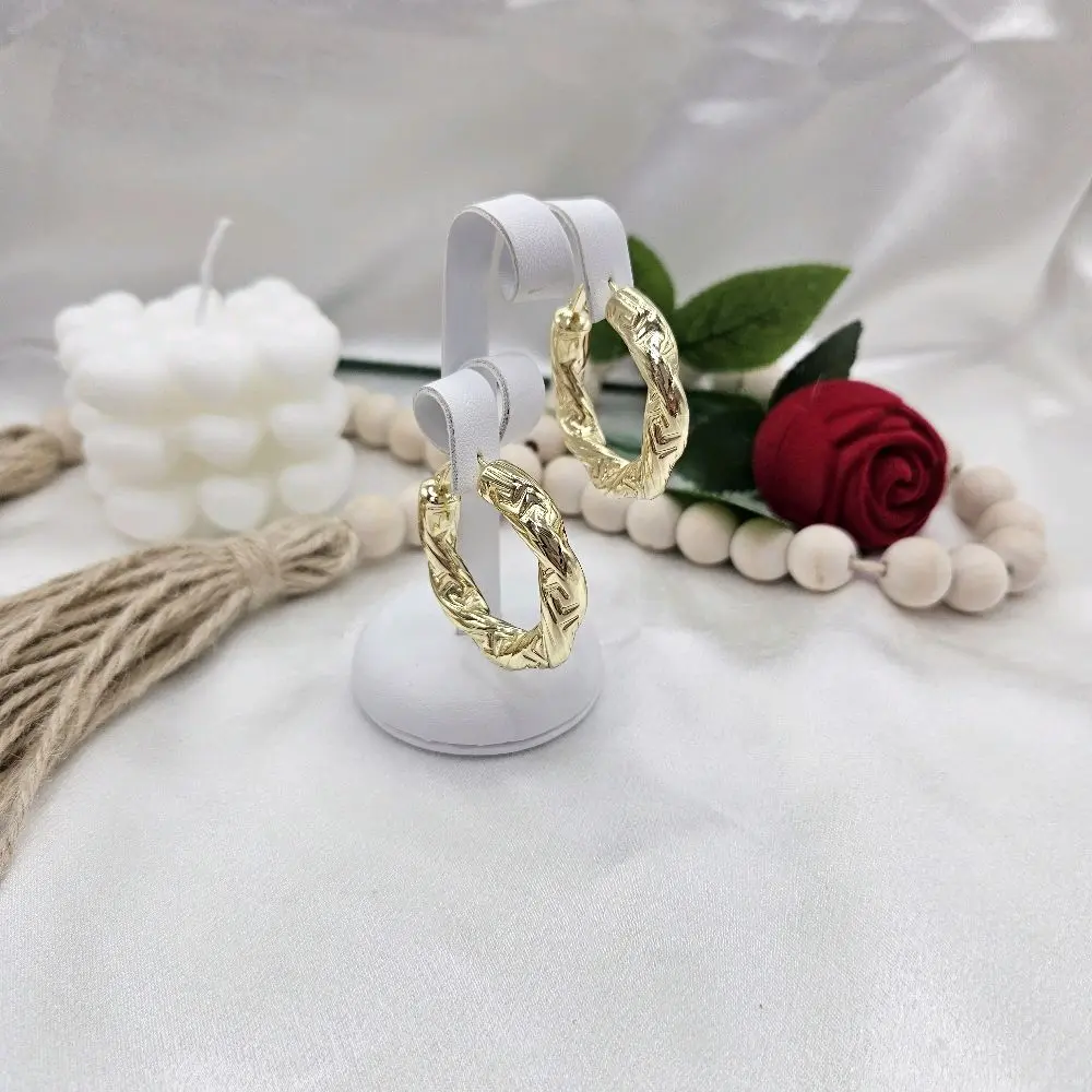 Valdivia Jewelry #2495 – 14K Gold-Plated Earrings (High Quality)