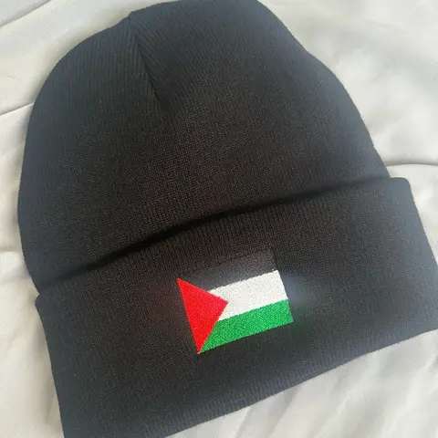 Palestine flag hat beanie