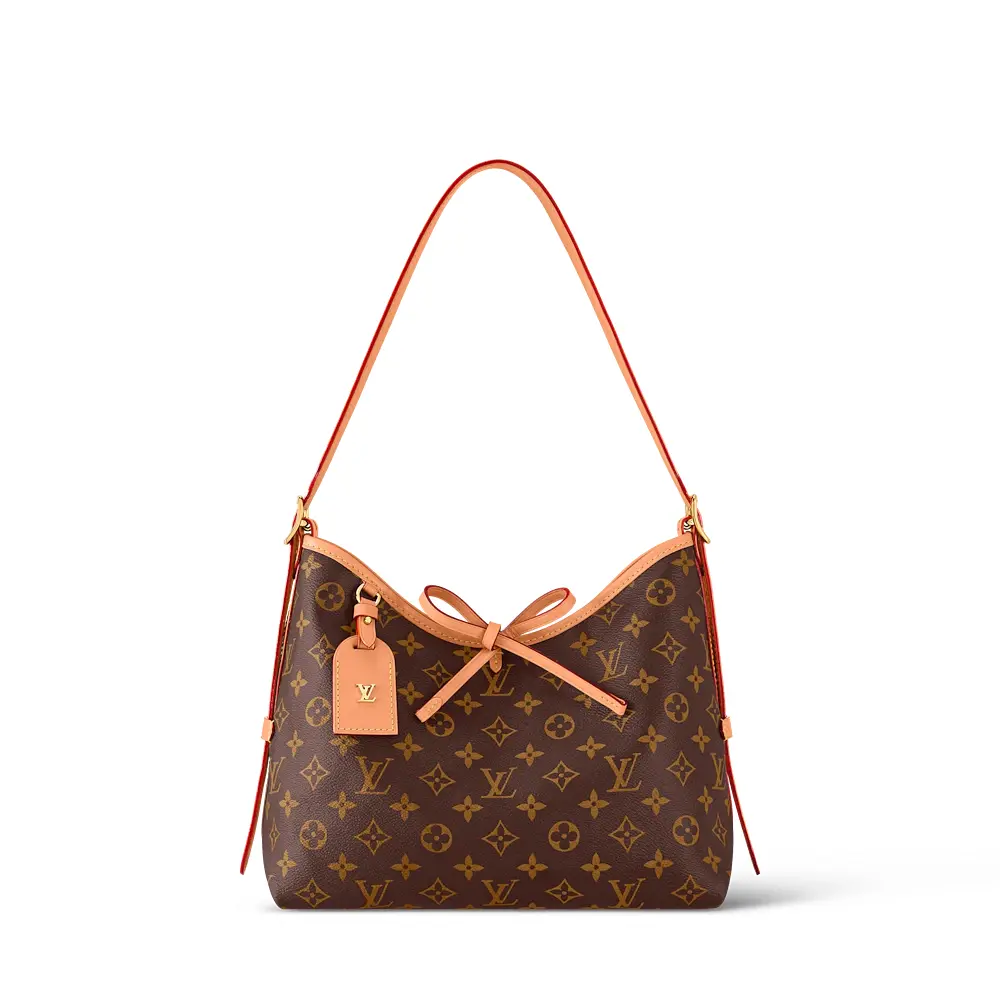 Pre-owned Louis Vuitton Small Monogram Canvas Carryall Bag, Travel Crossbody Bag with Adjustable Shoulder Strap, Designed for Everyday Versatility & Effortlessly Stylish