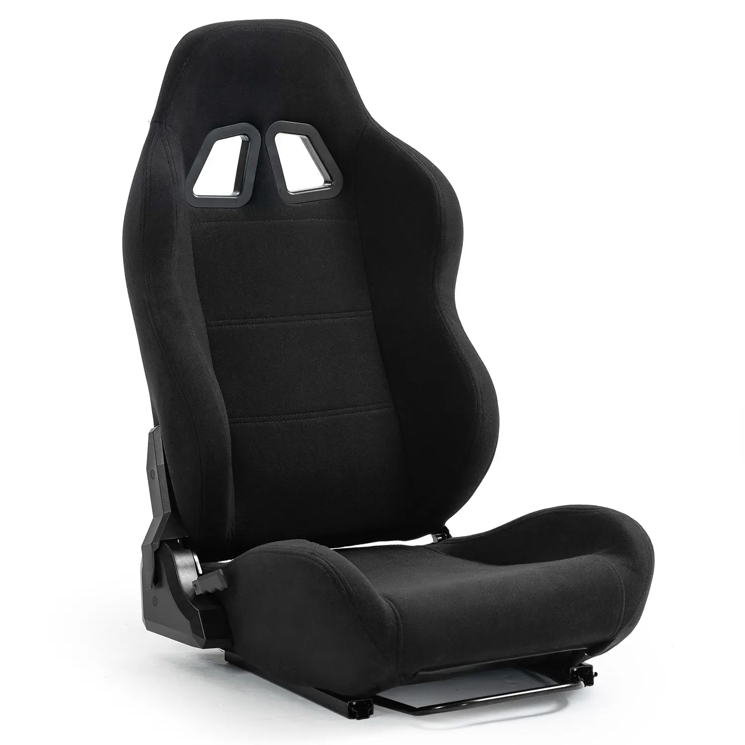 Supllueer Racing Seat with Double Locking Slides Fit Most Racing Sim Cockpit, Racing Simulator Setup