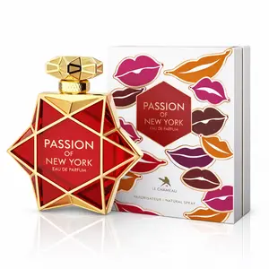 Unisex Aromatic EDP Perfume - PASSION OF NEW YORK, Bold Passionate Fragrance, Captivating Floral Fusion Fragrance, Citrus Woody Notes, Peach Melody, Perfume Floral Scent