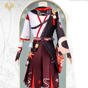 Genshin Impact Kaedehara Kazuha cosplay clothing set + wig