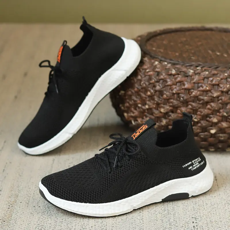 (New) Men's Mid-Top Athletic Walking Sneakers - Zipper Closure, Breathable Fabric Upper, Cloth Lining, Rubber Sole, All-Season Versatile Casual Training Shoes