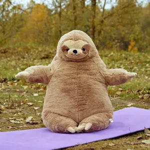 Trogskog by Skoggy, Plush Sloth Stuffed Animal Toy - Cuddly Pillow for Kids and Adults