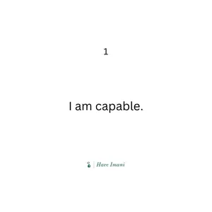 The Seed: Have Imani 30-Day Positive Affirmation Sticky Notes 4x4 Inches 30 Unique Affirmations for Emotional Grounding and Self-Worth High-Quality Matte Notes for Journaling and Mindfulness Routines