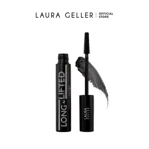 Laura Geller Long-n-Lifted Tubing Mascara - Lash Lengthening & Lifting Formula, Smudge-Resistant, Easy Removal with Warm Water, Makeup Essential