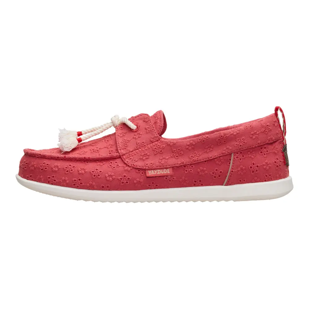 HEYDUDE Harbor Breeze Lo - Women's Comfortable Slip on Shoes Classic Breathable