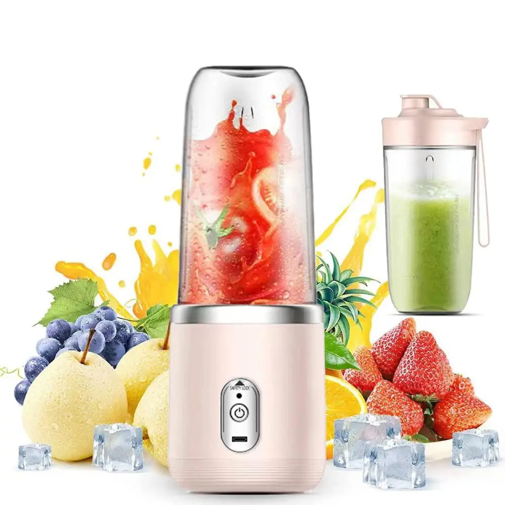 Portable Juicer Cup, Usb Charging Juicer, Personal Ice Shaker Mixer, Automatic Small Electric Blender, Outdoor Travel Ice Shaker Machine, Food Processor for Smoothies, Smoothie Maker, Smoothies Blenders, Blender For Shakes, Usb Rechargeable Blender
