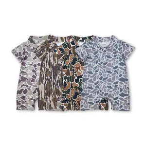 Baby Boy Summer Romper Camo Hunting Toddler Boy Summer Clothes