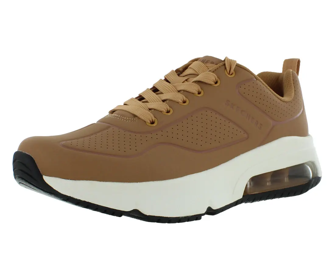 Men's Skechers Uno Evolve Lace-Up Sneaker - Air-Cushioned Athletic Casual Shoes for Running, Sports Training, Sports Shoes
