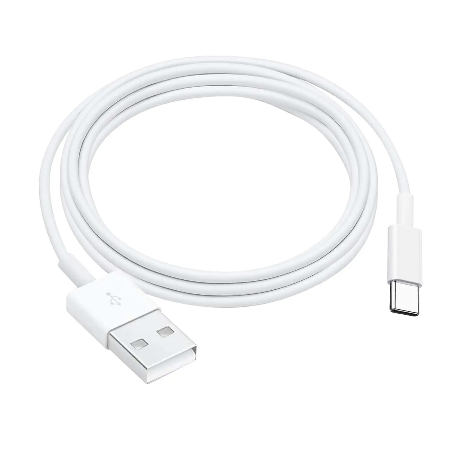 1-Piece 2m (6.6ft) 6A Fast Charging Type-C Cable - Electronic Mobile Accessory, Wired Connection Charging & Data Cable for Android Smartphones, Durable Outdoor-Use Type C Charger Solution (2-meter length)
