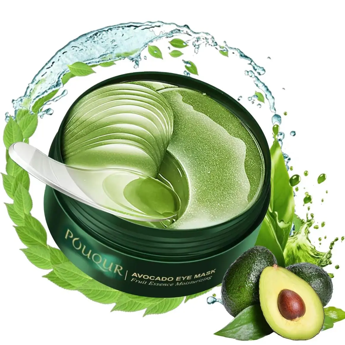 Avocado Eye Cream - Eyes Brightener with Safe All-in-1 Formula, Multi-Use Full Face Treatment, Suitable for All Skin Types, TikTok Shop Grand Opening Flash Sale with Extra Discount