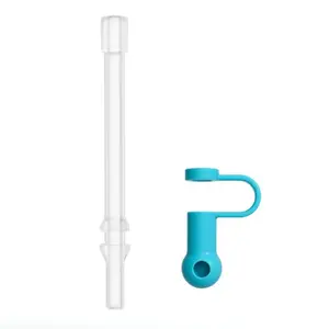 COMOBEBE 10oz Whale Spray Water Bottle – BPA-Free Tritan Sippy Cup with Soft Straw, Fun Spray Feature, Switchable Handles & Strap