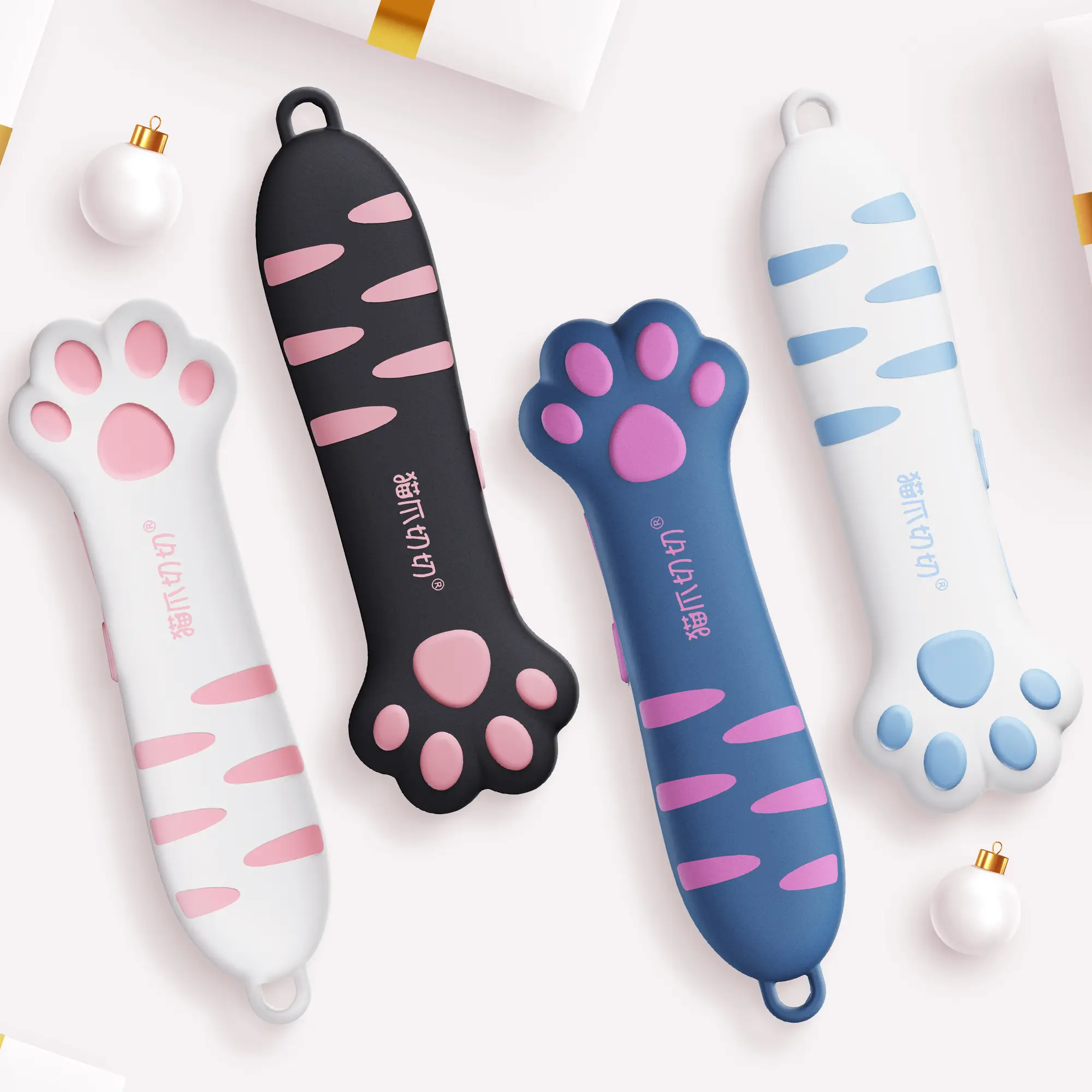 Meowkit Cute Cat Claw Box Cutter – Retractable Utility Knife for Office Supplies, Journaling & DIY