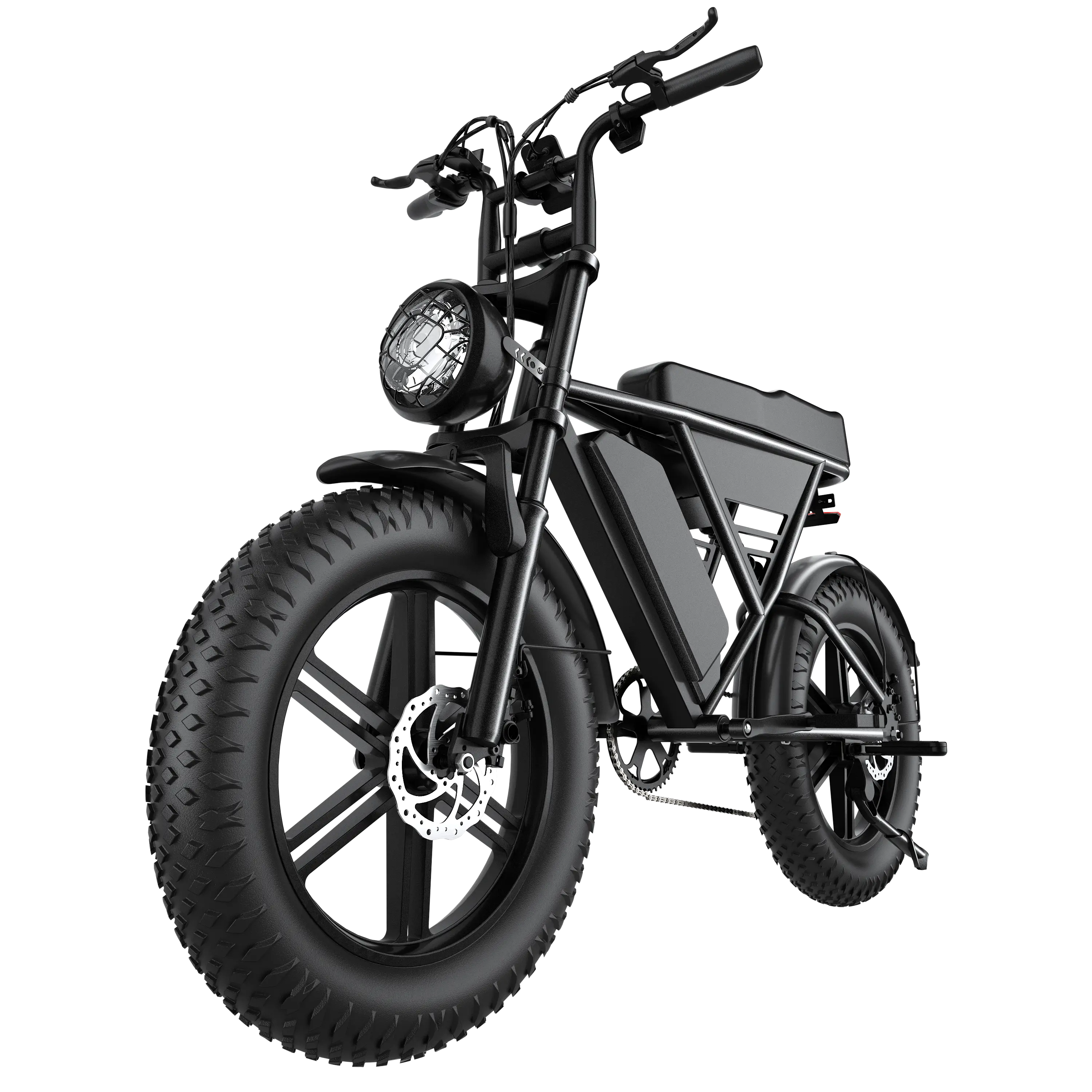 2026 E-Bike 100 Miles Long Range Peak 1500W 31MPH 48V 20Ah  20" Fat Tire Dirt Bike UL2849 All Terrain for Mountains Snow Sand Road
