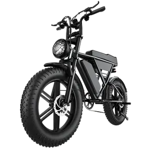 2026 E-Bike 100 Miles Long Range Peak 1500W 31MPH 48V 20Ah  20" Fat Tire Dirt Bike UL2849 All Terrain for Mountains Snow Sand Road