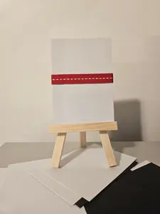 Strathmore ACEO ATC Pack of 20 Blank Art Cards 2.5x3.5 Black Mixed Media Paper for Artist Trading Cards & Originals Ideal for Artists and Collectors