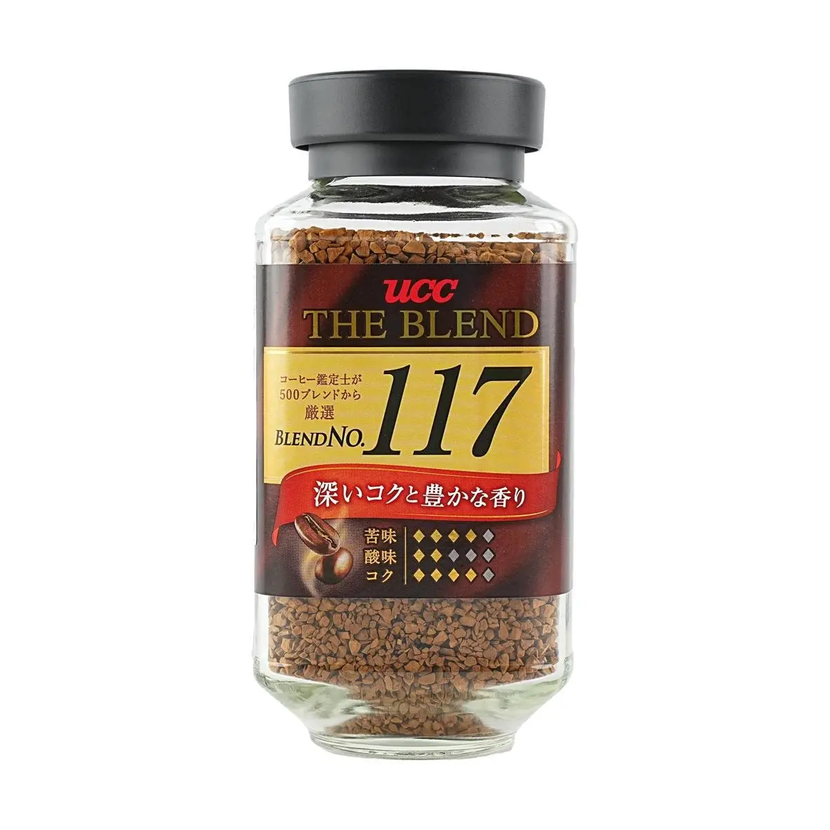 UCC The Blend 117 Instant Coffee - Rich & Smooth, 135g Jar - Authentic Japanese Roast for Coffee Lovers