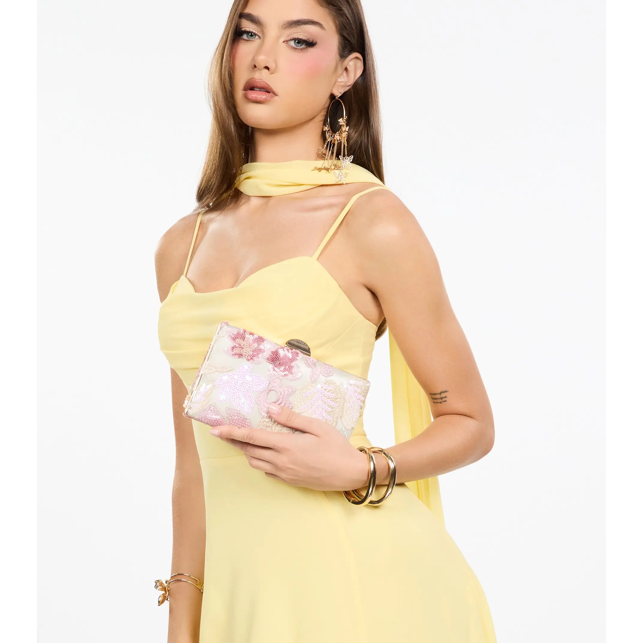 Garden Party Glam Floral Clutch Garden Party Glam Floral Clutch