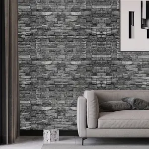 20pcs 3D Wall Panels 38x35cm Self-Adhesive DIY Wallpaper, Pe Foam Board for Bedroom Kitchen Living Room Bathroom Decor, Roman