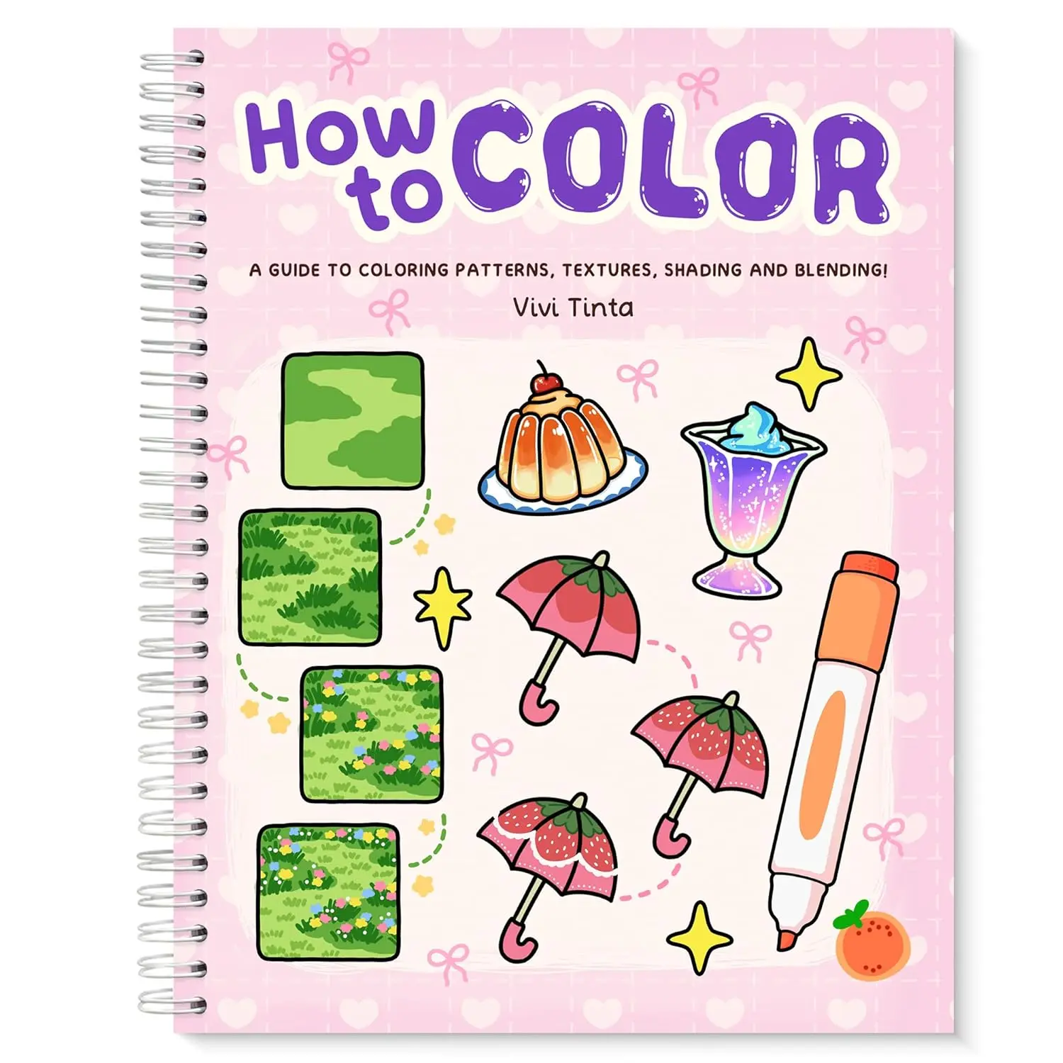 Children's Coloring Activity Book - Simple Step-by-Step Guide to Patterns, Textures, Shading, Blending for Fun, Relaxing Practice & Creative Learning Ideas
