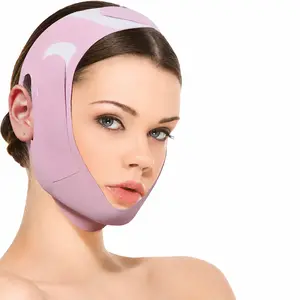 Chinstrap for Sleeping, V-Line Lifting Chinstrap, V-Line Mask, Reusable Face Strap, Chin Up Patch, V-Shaped Belt, Shaped Face Mask for Sagging