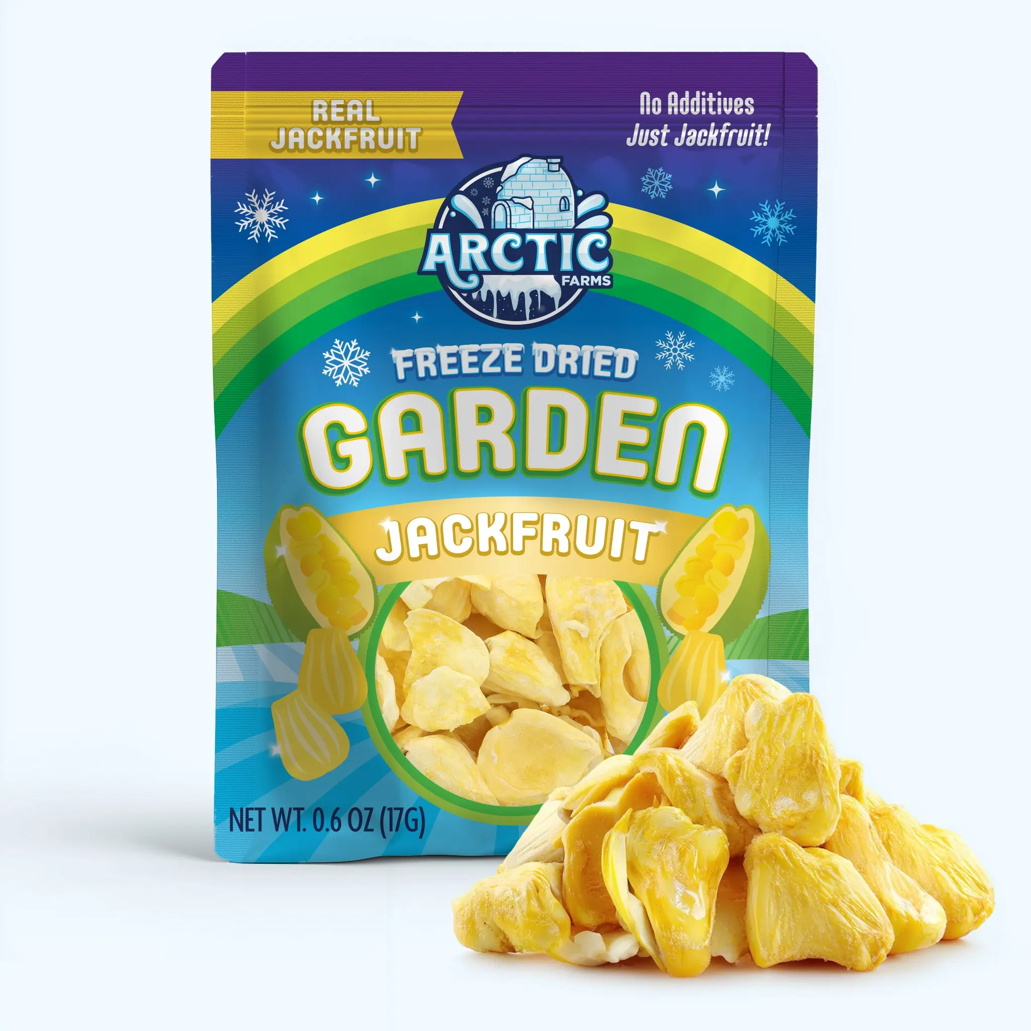 Freeze Dried Organic Ripe Jackfruit