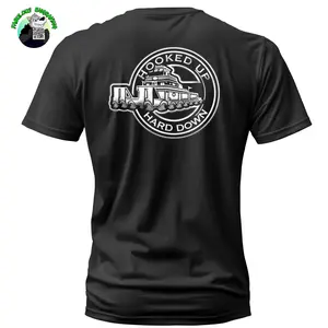 Towboat Black Unisex Softstyle Tshirts-Hoodie With high Quality DTF Print