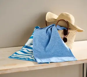 BeachTech Sand Free & Quick Dry Stripe/Heather 2-Pk Towel Set