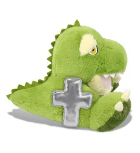 ECO FRIENDLY SUPER-SOFT PLUSH - T-REX DINOSAUR 9" With Cross Plush