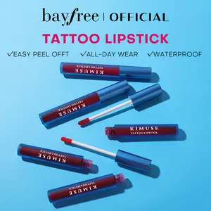 Kimuse Peel-Off Lip Stain - Cosmetic, Lightweight Makeup Product, Long-Lasting, Waterproof, Transfer-Proof, Matte Finish, Single Item, All Skin Types Lip Tint for Spring Use, Lip Shades, Skin Lip Tint