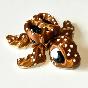 Pretzel Turtle - 3D Printed Articulating Figure