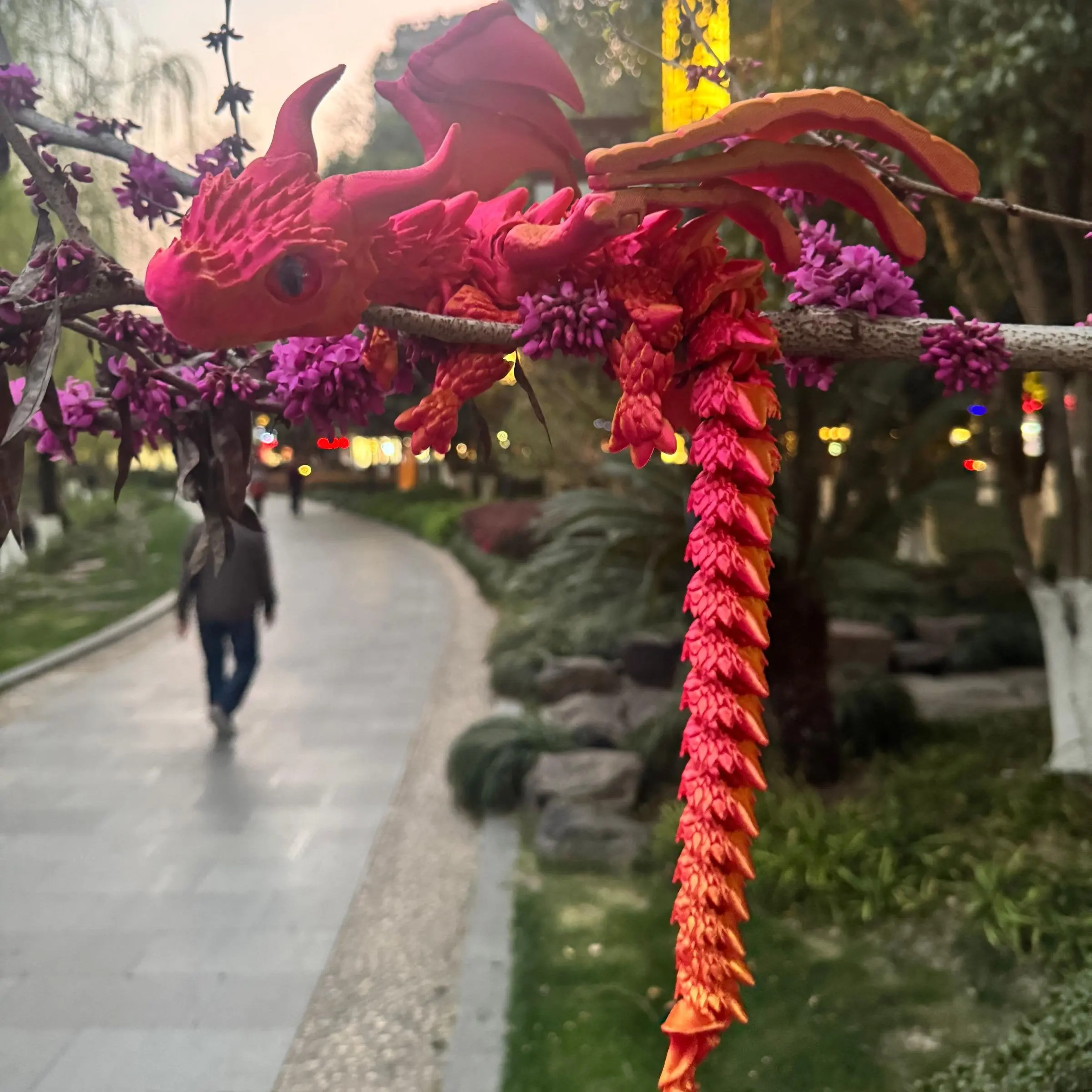3d Printed Wing Dragon, 1 Count Creative Removable Wing Dragon Statue, Decorative Sculptures, Simulation Eye Dragon Ornament, Collectible Figurine, Figurines for Collectors, Desktop Decoration for Home Office, Gift for Friend, Collectible Room Decor