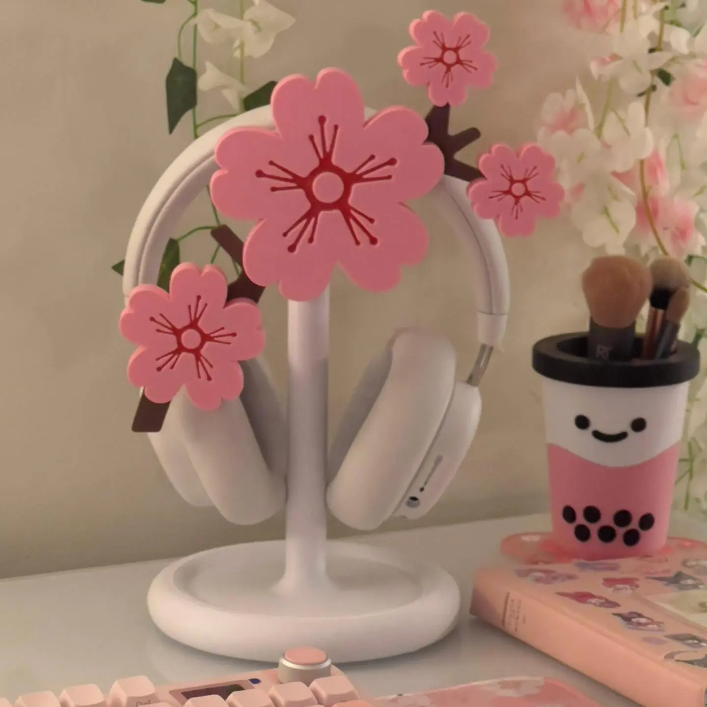 Sakura Cherry Blossom Headphone Stand