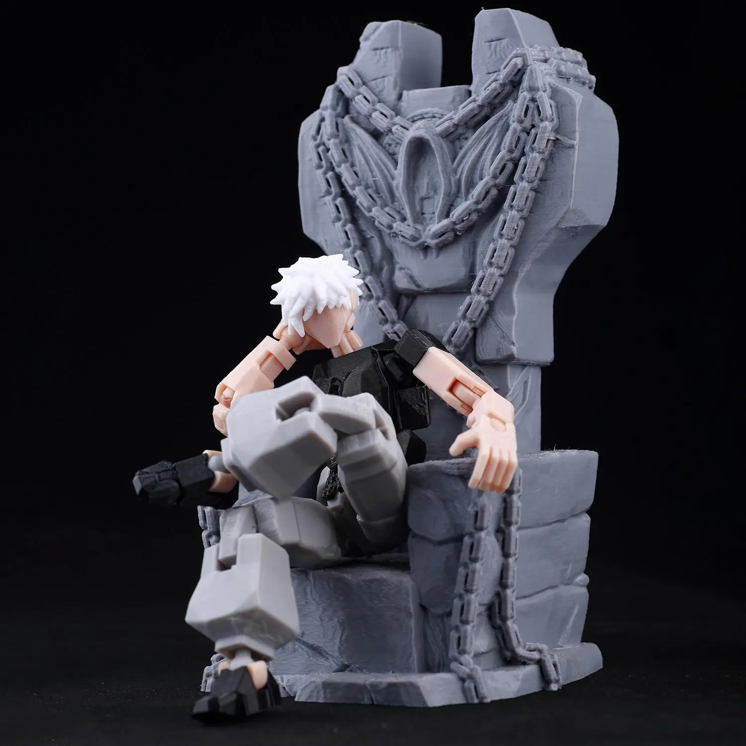 9L3D Printed Titan 13 Jujutsu Kaisen Mahoraga Figure Dummy 13 Lucky 13 Multi-Jointed Poseable Anime Model Collectible Toys Gifts