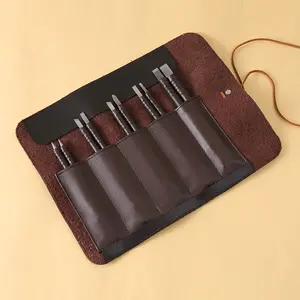 【Free shipping】Seal engraving knife, hard alloy knife, stone engraving knife, leather bag packaging, stone seal wood carving cutting blade, chisel tool set