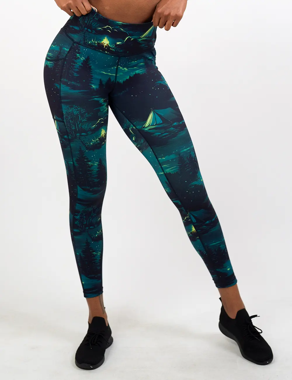 CVG Fireside Leggings, Workout Leggings, Gym Leggings, Squat Proof