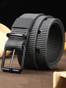 Men's Street Trend Belt, Fashionable Minimalist Tactical Belt, Casual Waistband for Jeans and Trousers, Versatile and Exquisite Belt, Ideal as a Birthday Gift, Street Style Belt, Trendy Belt