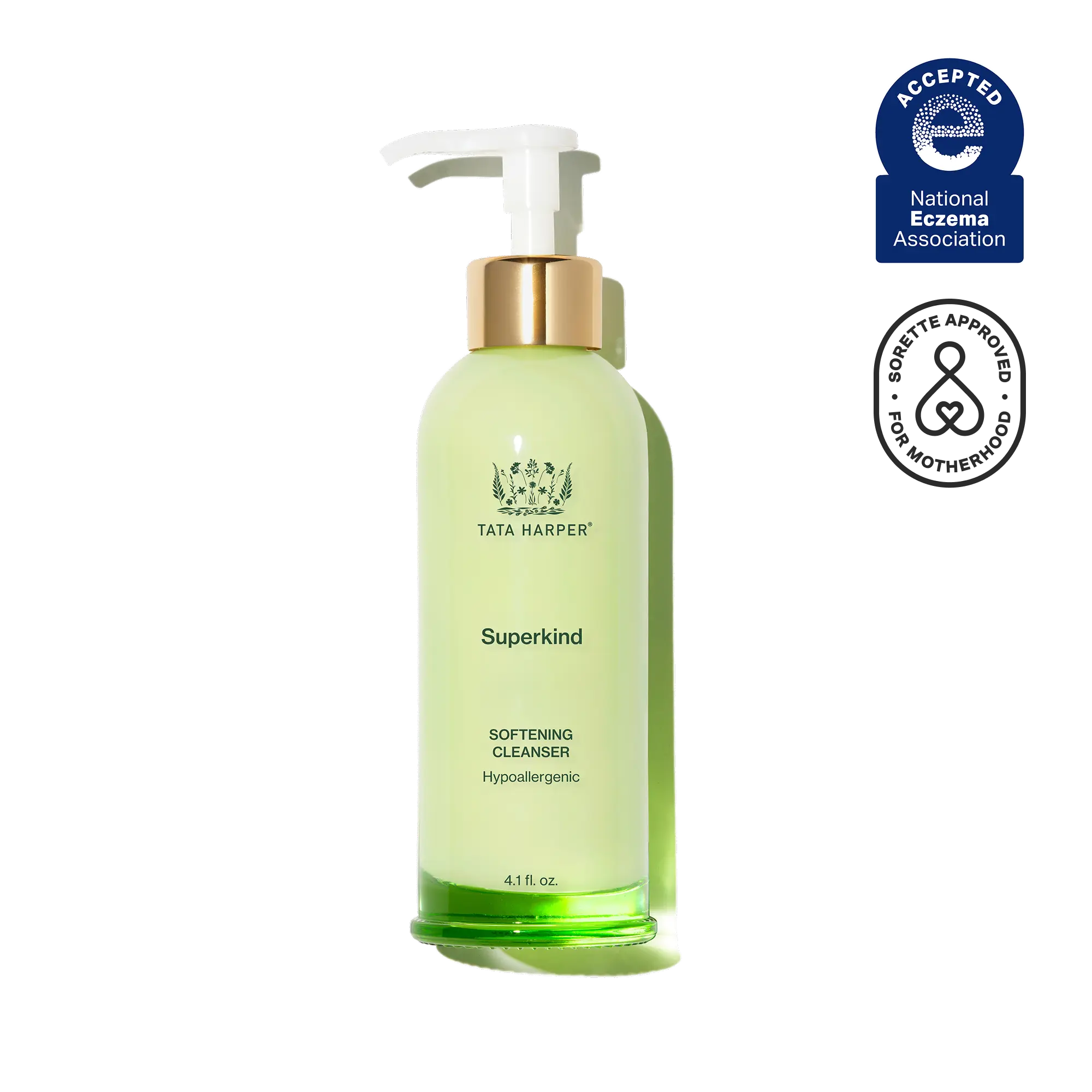 Tata Harper Superkind Softening Cleanser, Gentle Cleanser for Sensitive Skin, Hypoallergenic Skincare, Fragrance Free, Natural Skincare, Dermatologist Tested, Vegan